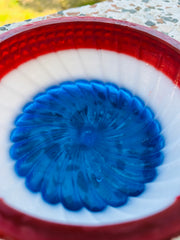 Barberpole Shaving and Lathering Bowl Made of Resin for Traditional Wet shaving Soap