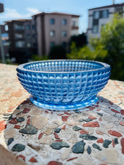 Blue Shaving and Lathering Bowl Made of Resin for Traditional Wet shaving Soap