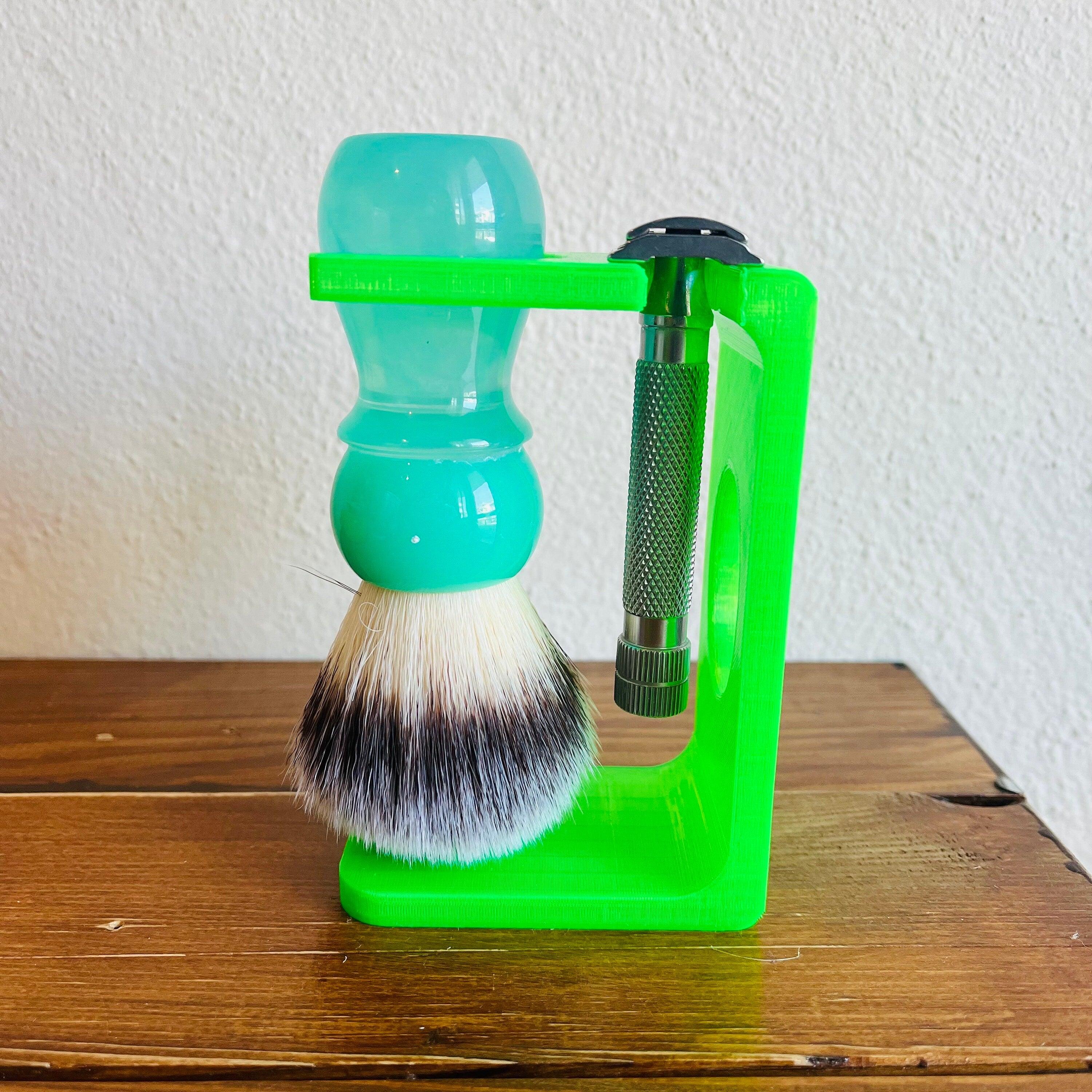 Arko Shaving Soap Stick and 3D Printed Bowl Shave Stand Gift Box - Traditional Wet Shave Set