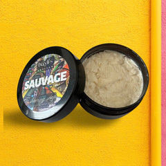 Shaving soap samples with hommade tallow and vegan formulas cocoa shea butter artisan 100% natural 5gr.