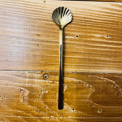 Shaving soap spoon