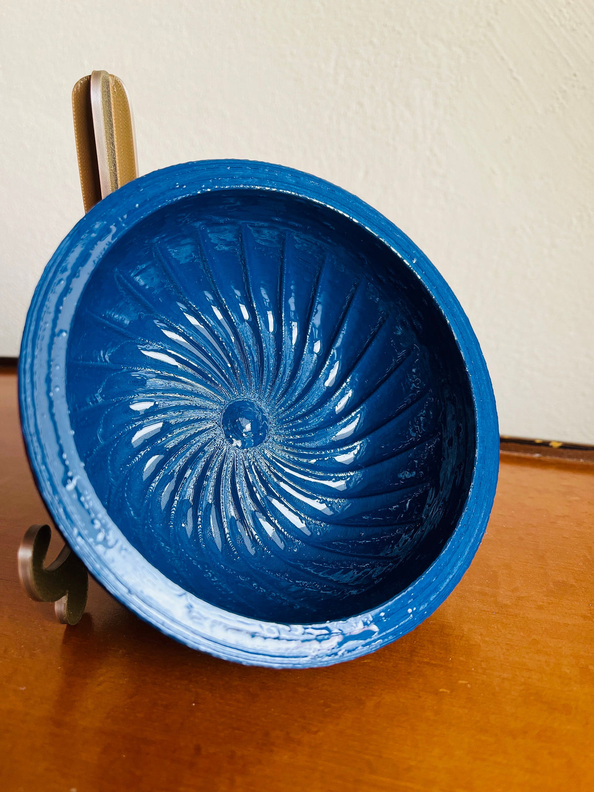 Shaving lathering bowl, 3d printed