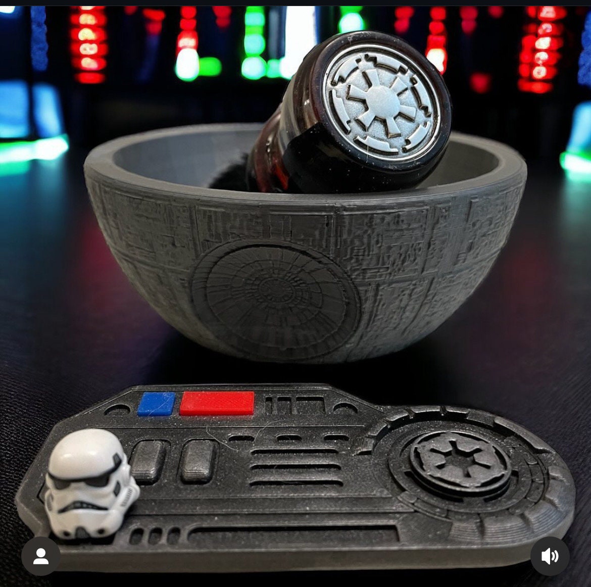 Death Star Shaving Lathering Bowl For Wetshaving Soap