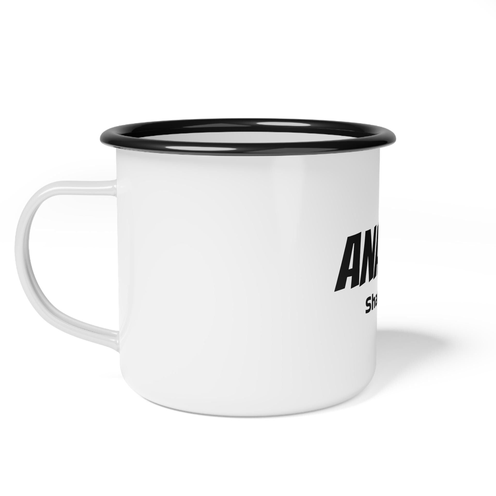 Enamel Shave Brush Soaking Mug